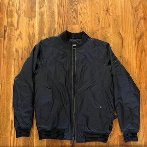 Vans Black Bomber Jacket - Size S